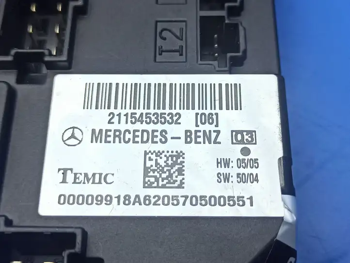 Mercedes-Benz E W211 (2002 - 2009) 2115453532 Модуль комфорта — фото 6