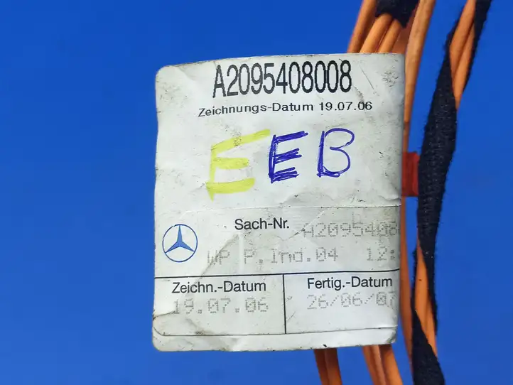 Mercedes-Benz CLK A209,C209 (2002 - 2009) A2095408008 Проводка CD-чейнджера — фото 8