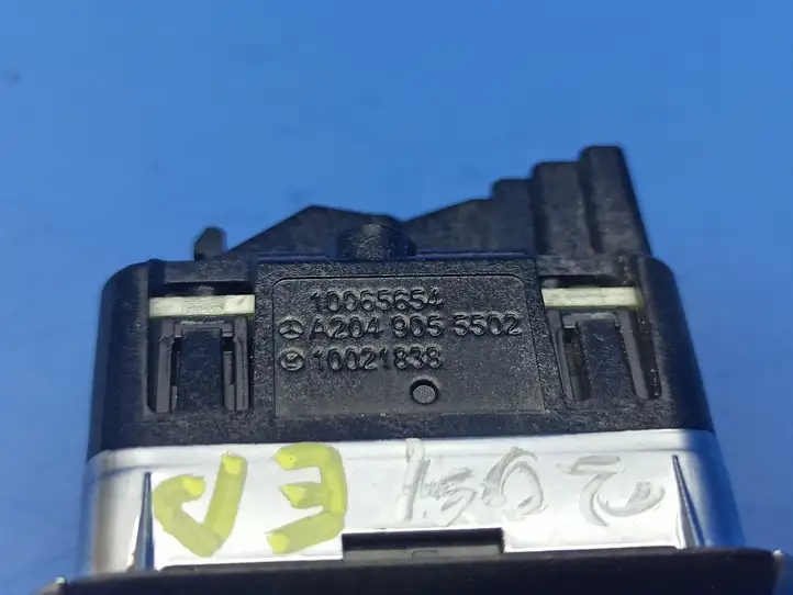 Mercedes-Benz C W204 (2007 - 2014) A2049055502 Блок кнопок стеклоподъемников — фото 2