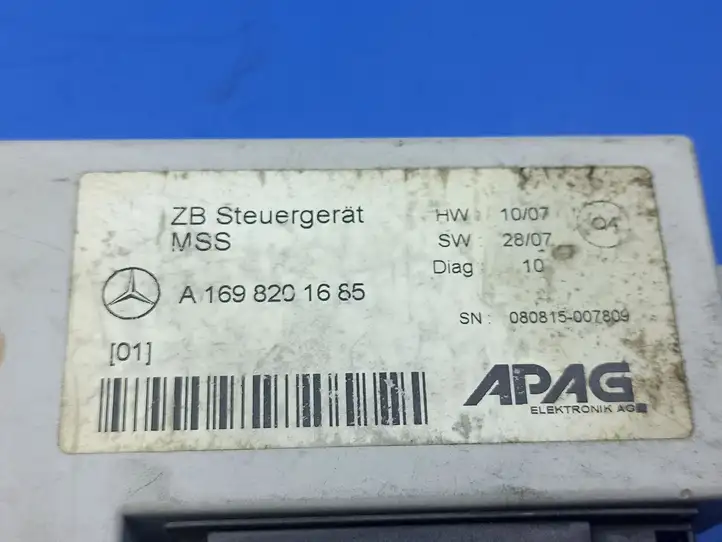 Mercedes-Benz A W169 (2004 - 2012) A1698201685 Прочие блоки управления — фото 1
