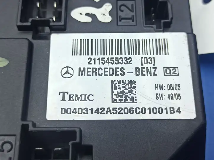 Mercedes-Benz E W211 (2002 - 2009) 2115455332 Модуль комфорта — фото 9