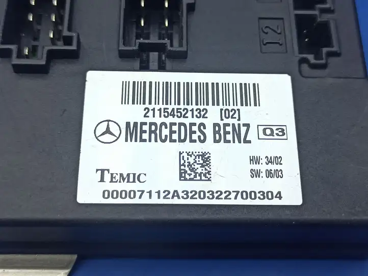 Mercedes-Benz E W211 (2002 - 2009) 2115452132 Модуль комфорта — фото 10