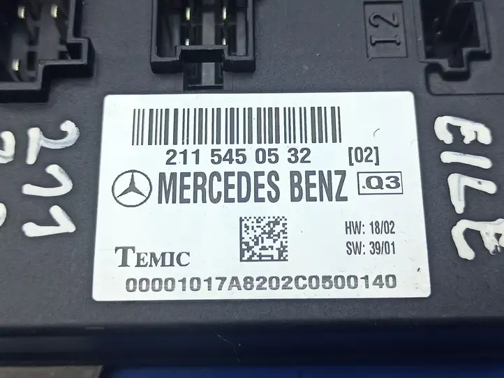 Mercedes-Benz E W211 (2002 - 2009) 2115450532 Модуль комфорта — фото 9