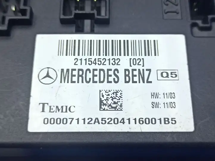 Mercedes-Benz E W211 (2002 - 2009) 2115452132 Модуль комфорта — фото 6