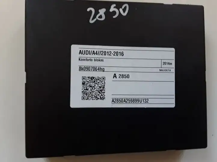 Audi A4 S4 B8 8K (2011 - 2015) 8K0907064HG Модуль комфорта — фото 2