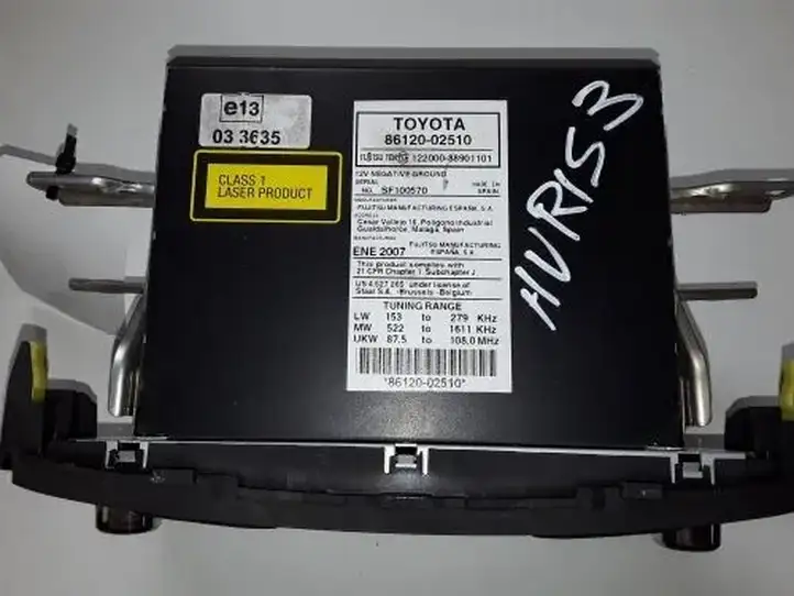 Toyota Auris E180 (2012 - 2018) 8612002510 Магнитола / мультимедийная система — фото 2