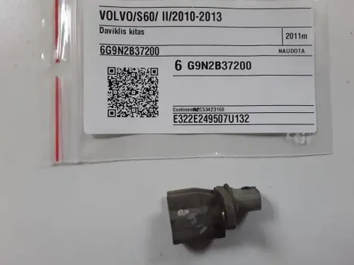 Volvo S60 (2010 - 2013) 6G9N2B37200 Прочие датчики — фото 2