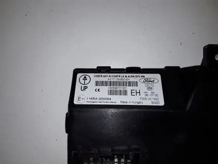 Ford Fiesta (2013 - 2017) AV1T15K600EH Модуль комфорта — фото 3