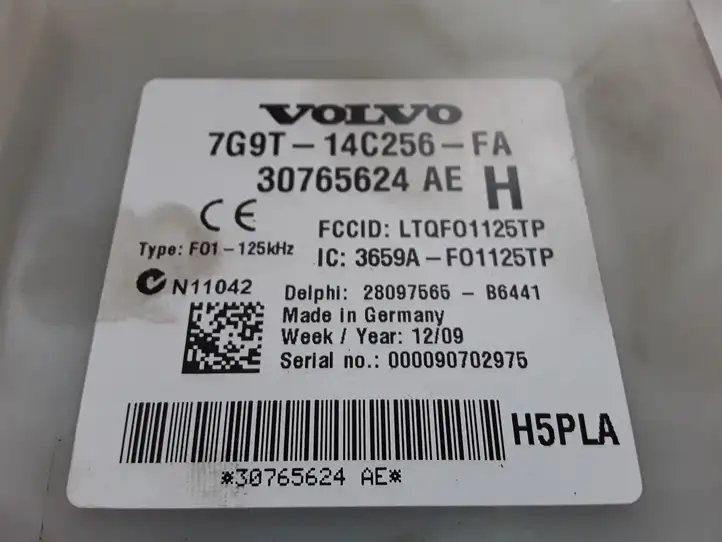 Volvo V70 (2007 - 2013) 30765624AE Модуль комфорта — фото 3