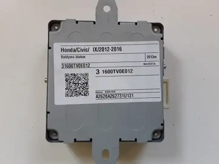 Honda Civic IX (2011 - 2017) 31600TV0E012 Прочие блоки управления — фото 2