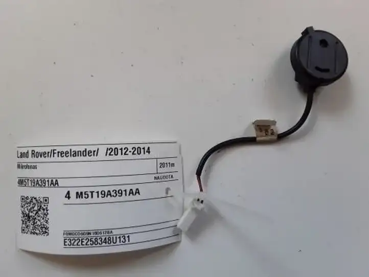 Land Rover Freelander 2 - LR2 (2006 - 2010) 4M5T19A391AA Микрофон (Bluetooth / телефон) — фото 1