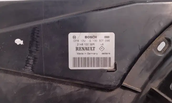 Renault Laguna III (2007 - 2015) 214810039R Электровентилятор радиатора — фото 5