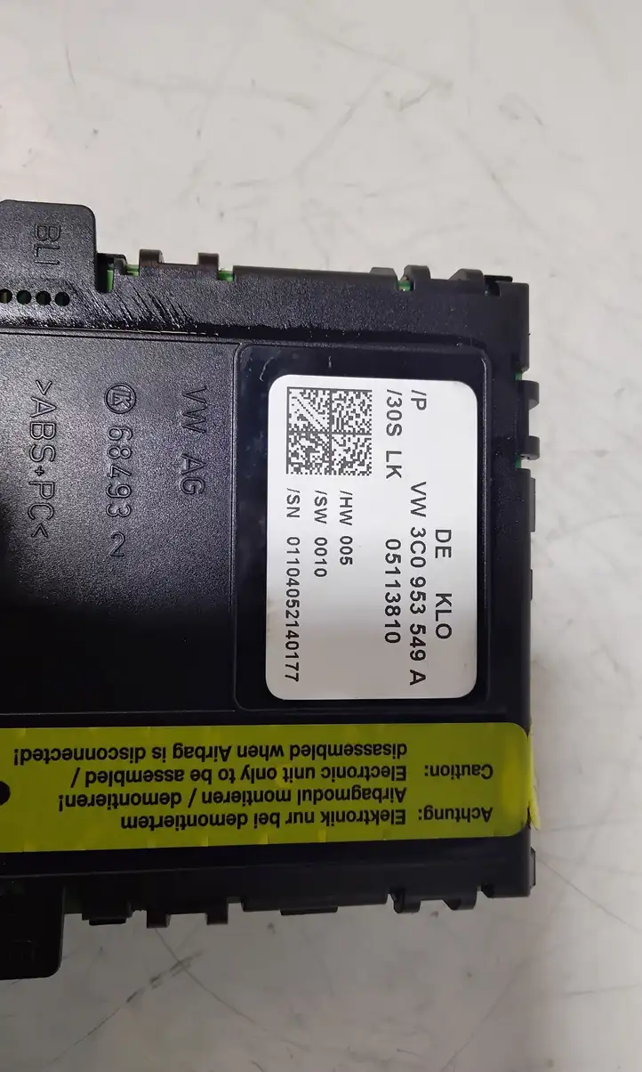 (2005 - 2010) 3C0953549A Датчик угла поворота руля — фото 5