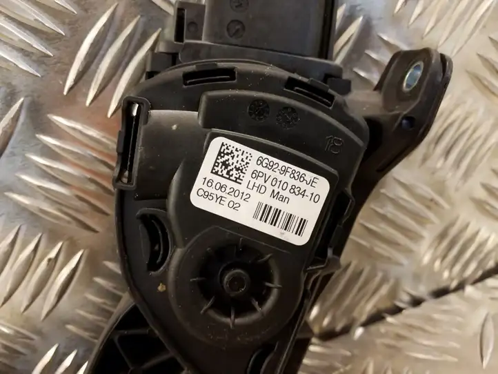 Ford S-MAX (2010 - 2015) 6G929F836JE Педаль акселератора — фото 3