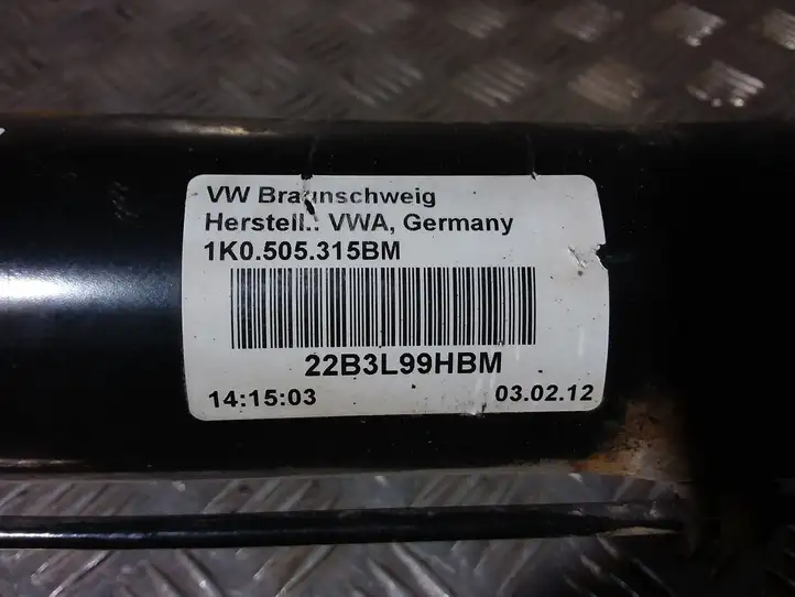 Audi A3/S3 8P (2008 - 2013) 1K0505315BM Задняя балка подвески — фото 2