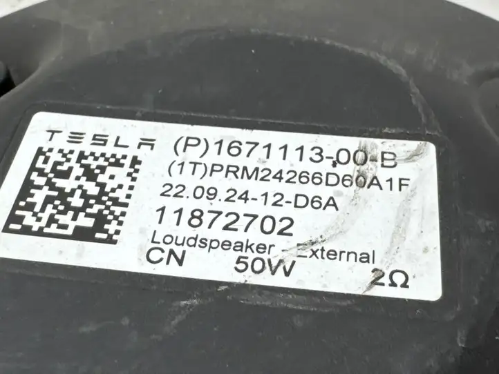 Tesla Model 3 (2024 - ) 167111300B Динамик парктроника (PDC) — фото 9
