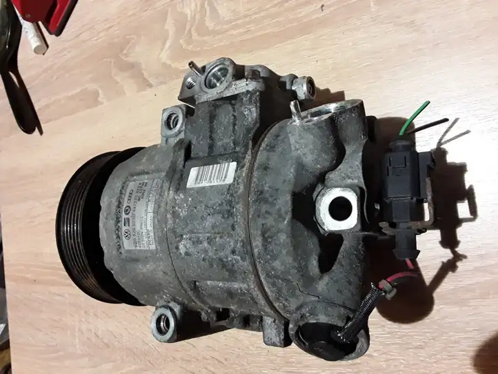 Volkswagen Polo (2005 - 2009) 600820803D Компрессор (насос) кондиционера воздуха — фото 1