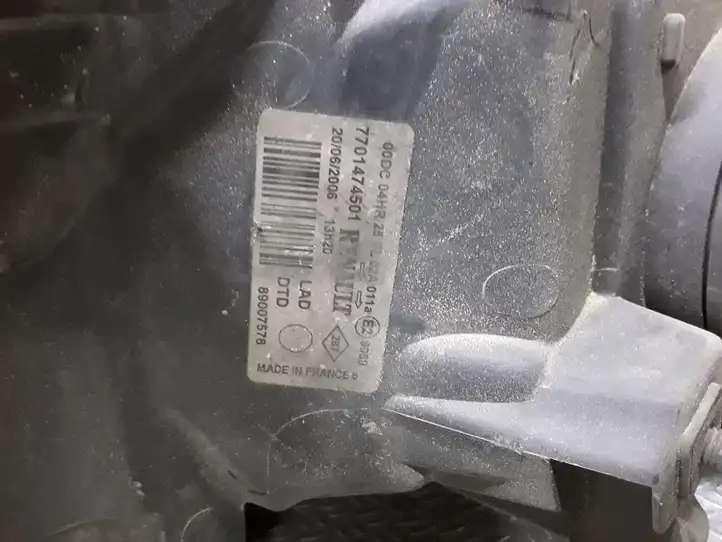Renault Laguna II (2001 - 2005) 7701474501 Передняя фара — фото 2