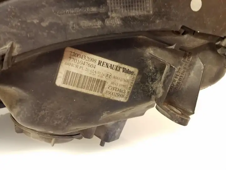 Renault Scenic I (1996 - 2003) 7700432098 Передняя фара — фото 6