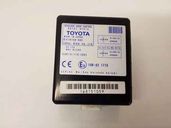 Toyota Corolla Verso E121 (2004 - 2007) 897410F010 Прочие блоки управления — фото 1
