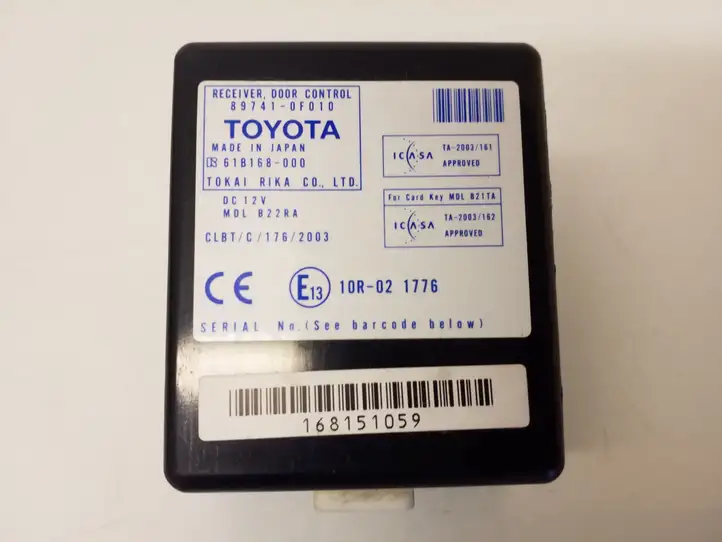 Toyota Corolla Verso E121 (2004 - 2007) 897410F010 Прочие блоки управления — фото 4