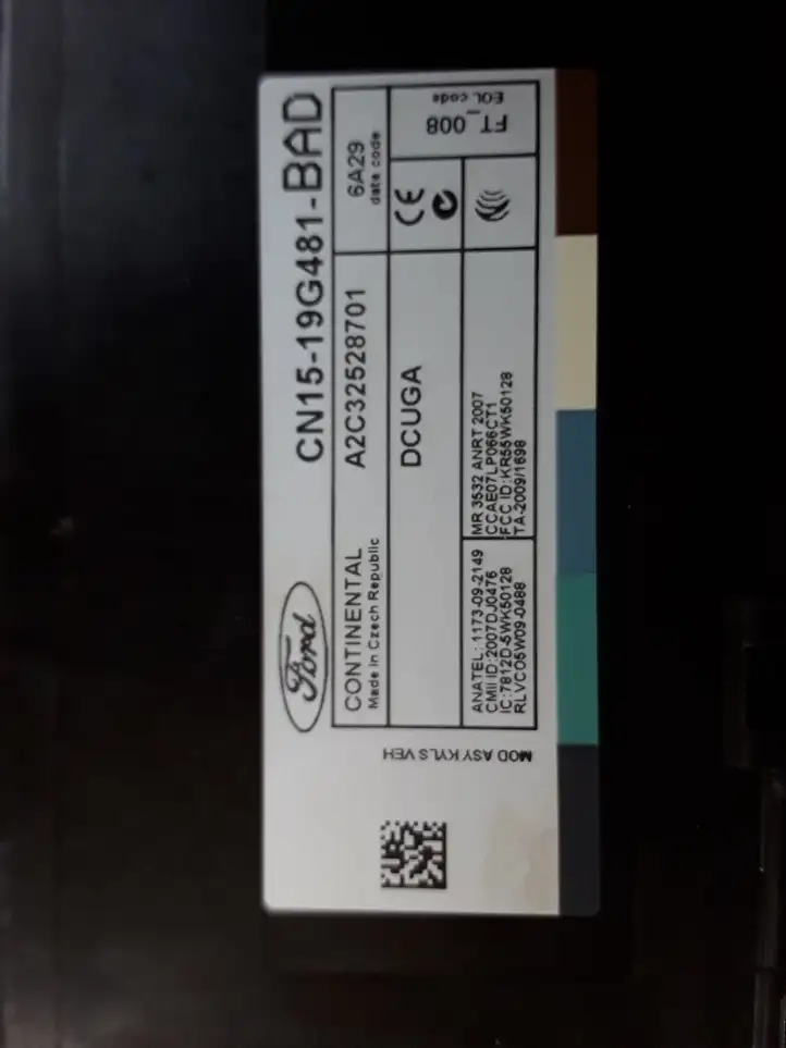 Ford Ecosport (2013 - 2018) CN1519G481 Модуль комфорта — фото 3