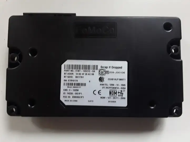 Ford Ecosport (2013 - 2018) E1BT14D212GA Bluetooth модуль — фото 1