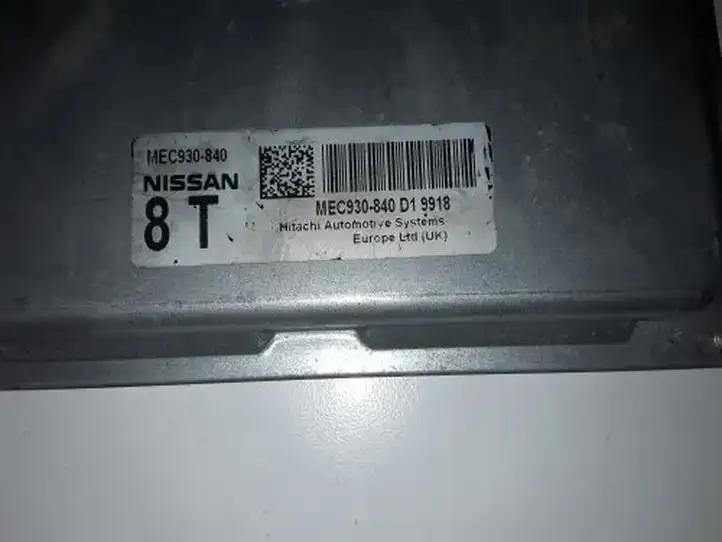 Nissan Note (E11) (2006 - 2014) MEC930840 Блок управления двигателем (ЭБУ) — фото 2