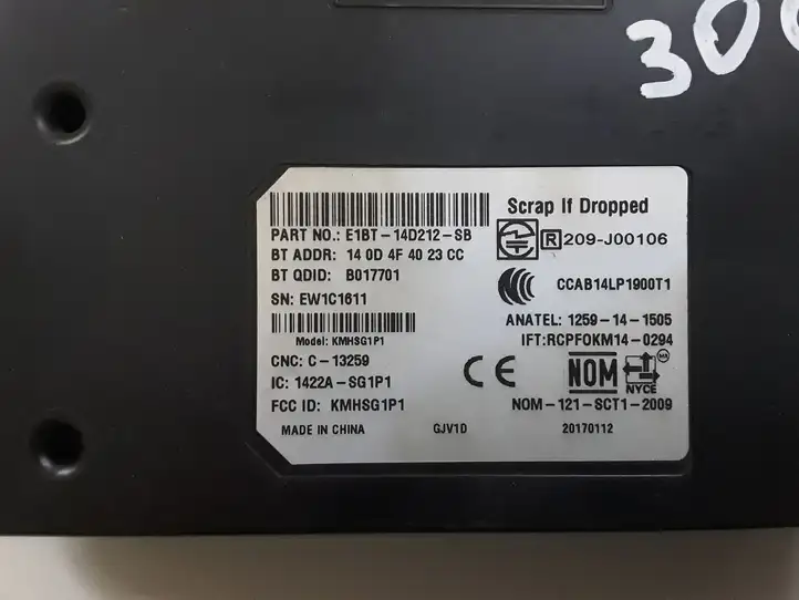 Ford Kuga II (2013 - 2019) E1BT14D212SB Bluetooth модуль — фото 2