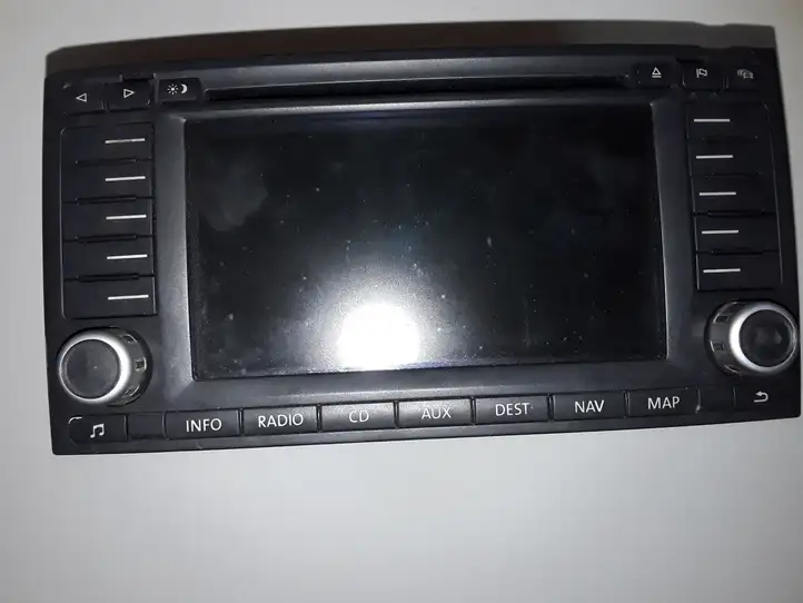 Volkswagen Touareg I (2002 - 2010) 7L6035191H Магнитола / мультимедийная система — фото 2