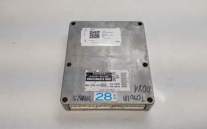 Toyota Yaris Verso (1999 - 2005) 8966152280 Блок управления двигателем (ЭБУ) — фото 1