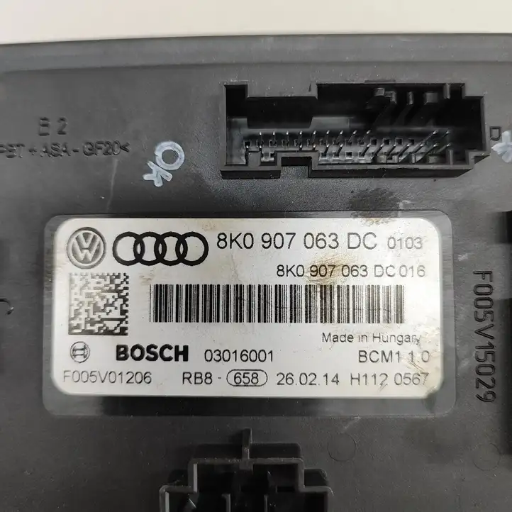 Audi A4 S4 B8 8K (2011 - 2015) 8K0907063DC Модуль управления кузовом (BCM) — фото 7