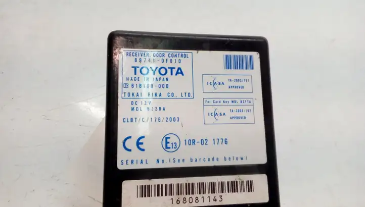 Toyota Corolla Verso AR10 (2004 - 2009) 897410F010 Блок управления дверью — фото 4