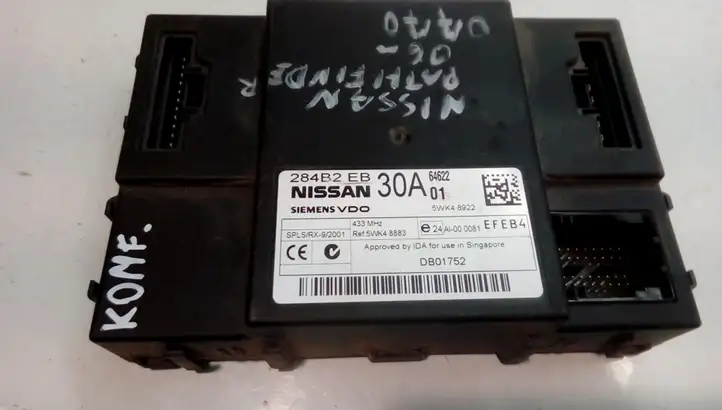 Nissan Pathfinder R51 (2005 - 2012) 284B2EB Модуль комфорта — фото 7