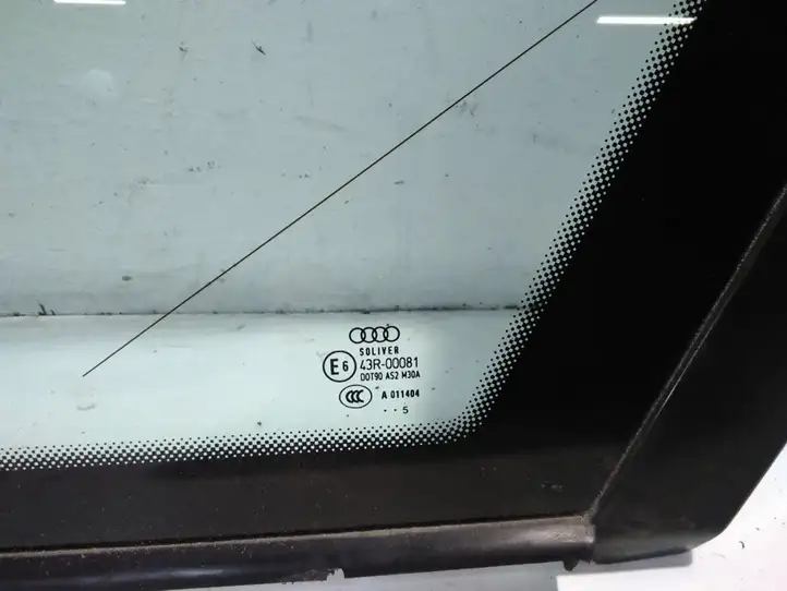 Audi A6 S6 C6 4F (2004 - 2008) Заднее боковое стекло — фото 2