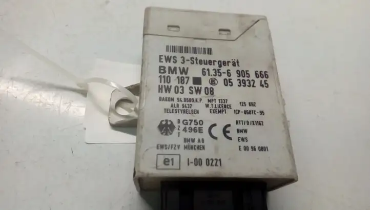 BMW 3 E46 (1998 - 2005) 61356905666 Блок иммобилайзера — фото 4