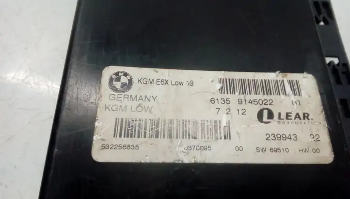 BMW 5 E60 E61 (2004 - 2010) 61359145022 Модуль комфорта — фото 4