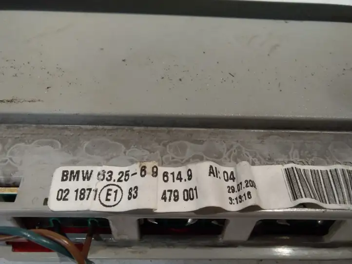 BMW 3 E90 E91 (2005 - 2012) 632569466149 Дополнительный стоп фонарь — фото 2