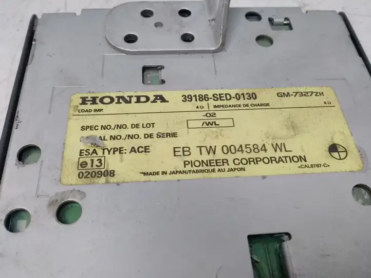 Honda Accord (2003 - 2007) 39186SED0130 Усилитель звука — фото 4