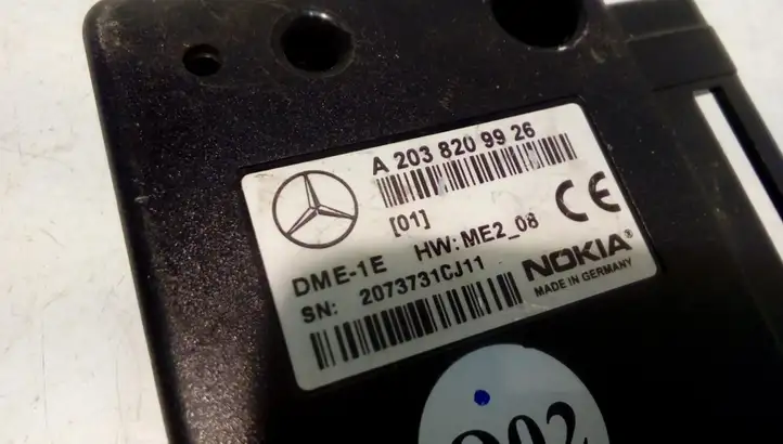 Mercedes-Benz C W203 (2000 - 2007) A2038209926 Блок GSM — фото 4