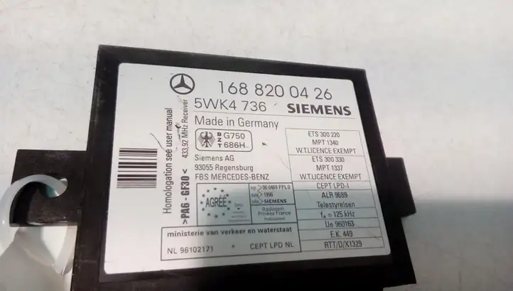 Mercedes-Benz A W169 (2004 - 2012) 1688200426 Блок иммобилайзера — фото 3
