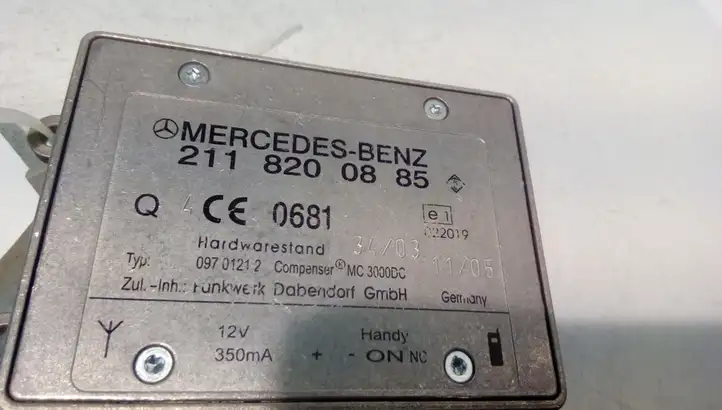 Mercedes-Benz E W211 (2002 - 2009) 2118200885 Усилитель антенны — фото 4