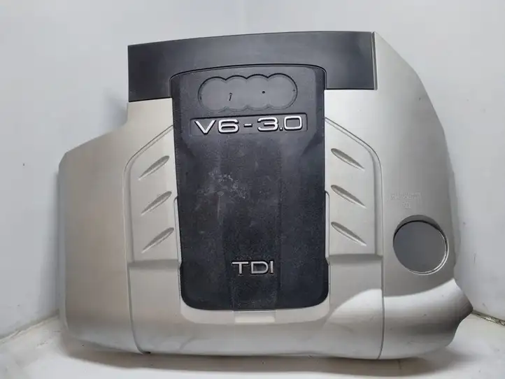 Audi Q7 4L (2005 - 2009) 4L0103925 Крышка двигателя декоративная — фото 1