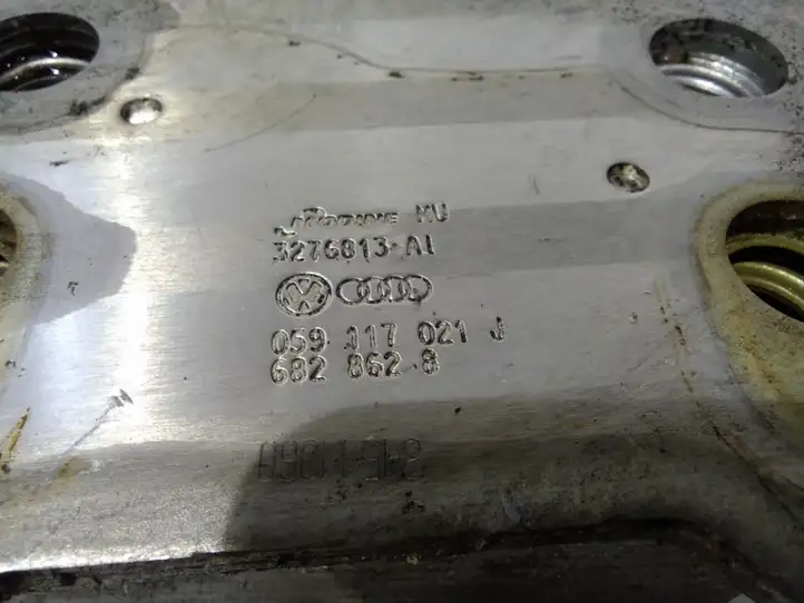 Audi A6 Allroad C6 (2006 - 2008) 059117021J Кронштейн масляного фильтра — фото 3