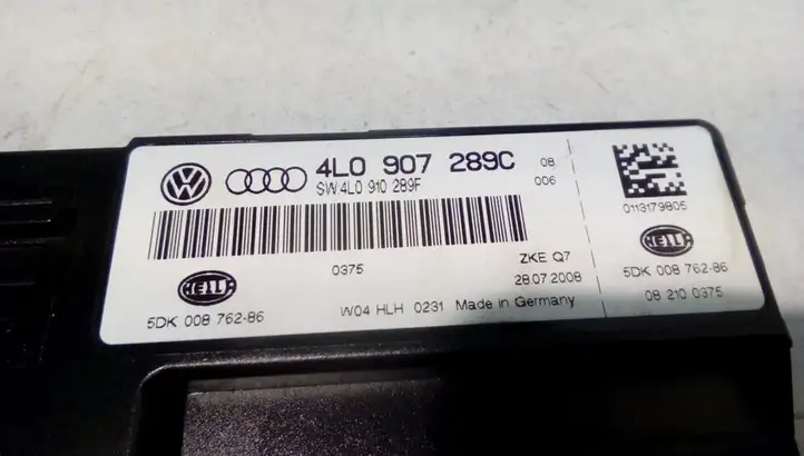 Audi Q7 4L (2005 - 2009) 4L0907289C Модуль комфорта — фото 3
