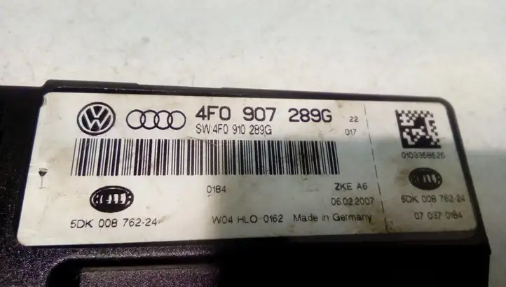 Audi A6 S6 C6 4F (2004 - 2008) 4F0907289G Модуль комфорта — фото 4