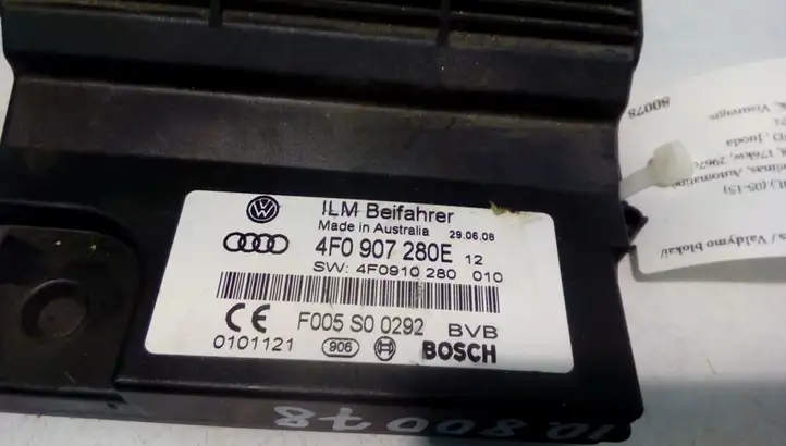 Audi Q7 4L (2005 - 2009) 4F0907280E Блок управления электропитанием — фото 3
