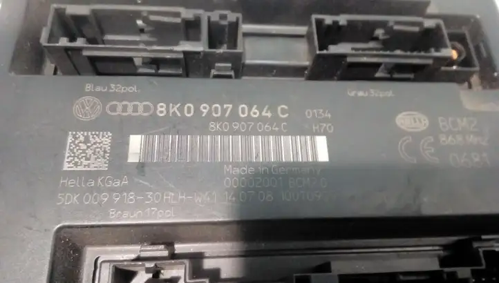 Audi A4 S4 B8 8K (2007 - 2011) 8K0907064C Модуль комфорта — фото 5