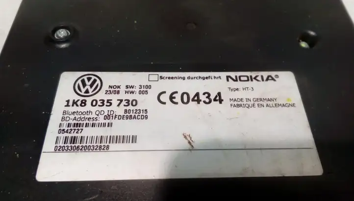 Volkswagen Touran I (2003 - 2010) 1K8035730 Bluetooth модуль — фото 2
