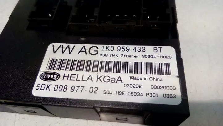 Volkswagen Tiguan (2007 - 2011) 1K0959433BT Модуль комфорта — фото 3